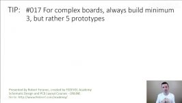 TIP #017 For plex boards always build minimum 3 but rather 5 prototypes