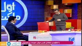 فیلم لحظه هوش رفتن رضا رشید پور بر روی آنتن زنده