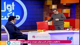 لحظه بیهوش شدن رضا رشیدپور در برنامه زنده «حالا خورشید»