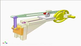 Cam and crank slider mechanism 4