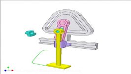 Cam linear translating motion