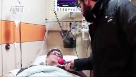 اولین ویدیو بیمارستان محل بستری رشیدپور