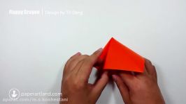 How to Make a Paper Flapping Dragon  Origami Batiendo Dragón Easy 