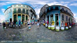 Drum Circle in Salvador Brazil 360 VR Video