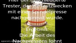 Apfelsaft selber machen Apfelsaftgewinnung der anderen Art Teil 1 von 3