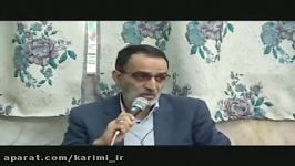 بازدید نظارتی سردار کریمی قدوسی روستای امرغان سفلی