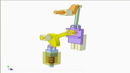 Cam and crank slider mechanism 2