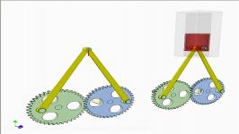 Gear and linkage mechanism 1