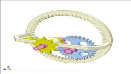 Parallelogram and internal gear mechanisms 1a