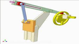 Cam and crank slider mechanism 3