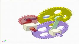 Gear and linkage mechanism 11c