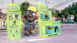 تریلر معرفی بازی Plants vs Zombies Garden Warfare 2013