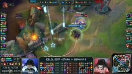 OPK vs KBM Highlights Game 1 CBLOL Spring 2017 W1D2 Operation Kino vs KaBuM e Sports