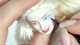 Harley Quinn inspired Doll Barbie Repaint Suicide Squad