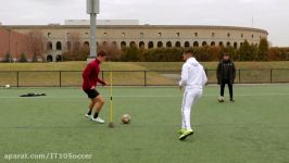 Training Skills with MLS Draft pick player