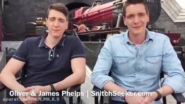 James and Oliver Phelps WWOHP Hollywood 2016