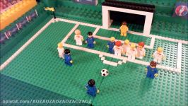 Euro 2016  Italy vs Spain 2 0 Lego Football Goals and Highlights Italia  Spagna 