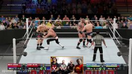 کشتی کج کارای NXT بازی WWE 2K17 رو میکنن  UpUpDownDown