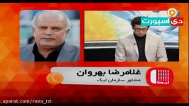 صحبتهای بهروان در مورد برنامه ریزی لیگ یک