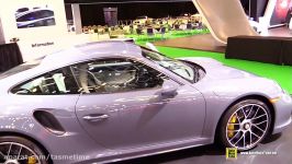 2017 Porsche 911 Turbo S  Exterior and Interior Walkaround  Montreal Auto Show