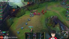 SKT T1 Faker SoloQ Playing Irelia Toplane Owned By PraY In Challenger Korea  SKT T1 Replays