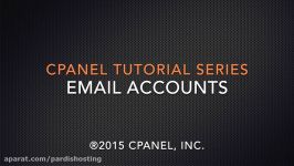 cPanel Tutorials Email Accounts