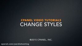 cPanel Tutorials How to change your cPanel interface style