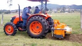 Tractor KUBOTA M7040 Rotovator FALC 1600