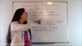 How to Count Respirations  Counting Respiratory Rate  Nursing Skills Video