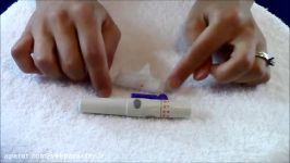 How to Prick Finger Tips with a Lancet Device for Checking a Blood Sugar  Nursing Skills