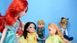 Anna And Elsa Toddlers  Kristoff Asks Belle Toddler To Dance Bully Tricks Them