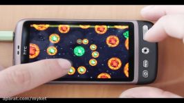 Android game  Big Bang. Gameplay video HD version