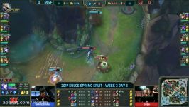 MSF vs G2 Highlights Game 1 EU LCS 2017 Spring W2D3 Misfits vs G2 Esports