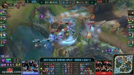 H2K vs UOL Highlights Game 3 EU LCS 2017 Spring W2D3 H2K Gaming vs Unicorns of Love