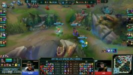 DIG vs FOX Highlights Game 2 NA LCS 2017 Spring W2D2 Team Dignitas vs Echo FOX