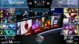 TSM vs TL Highlights Game 2 NA LCS 2017 Spring W2D2 Team SoloMid vs Team Liquid