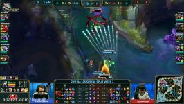 TSM vs TL Highlights Game 1 NA LCS 2017 Spring W2D2 Team SoloMid vs Team Liquid