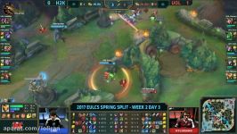 H2K vs UOL Highlights Game 2 EU LCS 2017 Spring W2D3 H2K Gaming vs Unicorns of Love