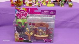 My Little Pony Applejacks Apple Family Juice Stand MLP Playset Review by Bins Toy Bin