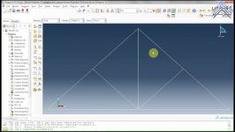 تحلیل خرپای دو بعدی در نرم افزار ABAQUS