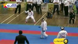 بانوی کاراته کای ایران در پی کسب مدال طلای لیگ جهانی