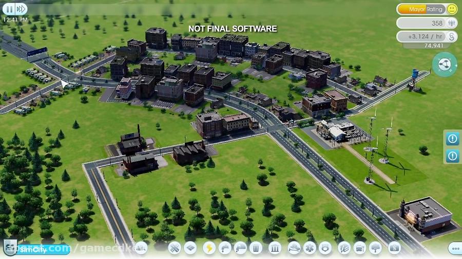 گیم پلی بازی SimCity 2013