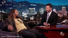 مصاحبه Jason Momoa در برنامه Jimmy Kimmel