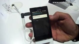 Sony Xperia U MWC 2012 HD