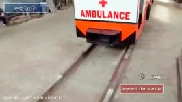 Iran Gama Rail made Self propelled Rail Ambulance شركت گاما ریل سازنده آمبولانس ریلی خودكششی ایران