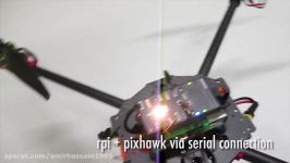 Flying drone from puter  raspberry pi + pixhawk