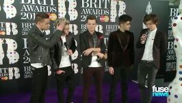 one direction interview at backstage brit awards 2013