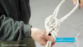 آموزش گره های مختلف طناب، کار در ارتفاع طناب