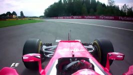 Verstappen And Raikkonen Lock Horns  Belgian Grand Prix 2016