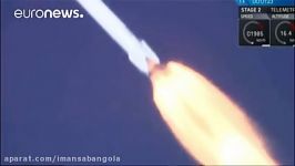 پرتاب موفق موشک اسپیس ایکس به فضا